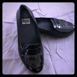 Fitflop Patent Loafers